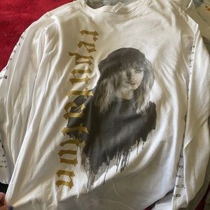 Rep long sleeve with tour dates on sleeves